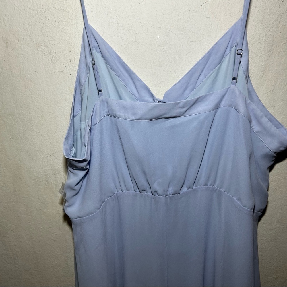 ModCloth Gotta Look The Party Light Blue Maxi Dress Size 22 NWT - Picture 7 of 8